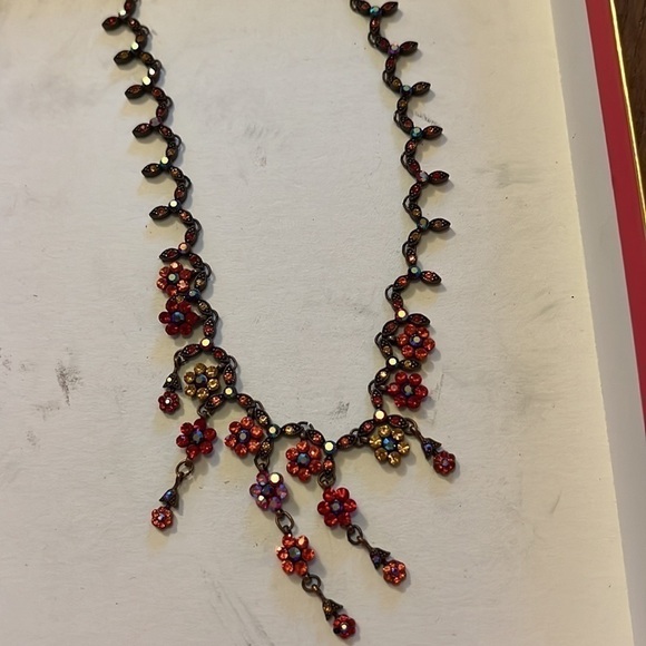 Crystal elegant evening choker, handmade - Picture 6 of 6